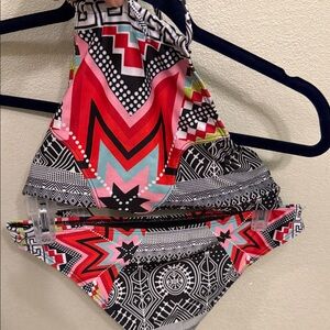 Colorful Geometric Bikini Set